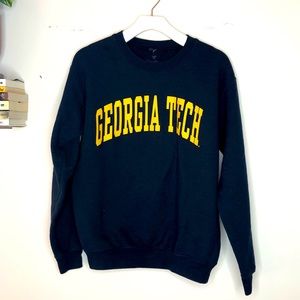 Georgia Tech crewneck, XS/SM